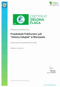 Certyfika Zielona Flaga